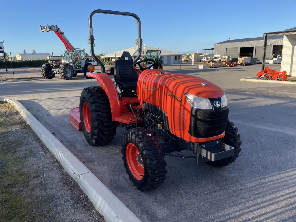 32HP Utility Tractor, capable of performing a wide variety of jobs.